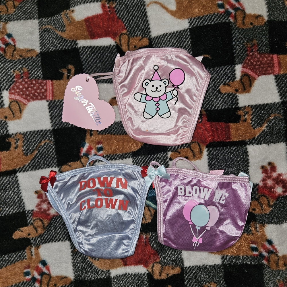 Sugar Thrillz Roarin' Good Time Thong Set